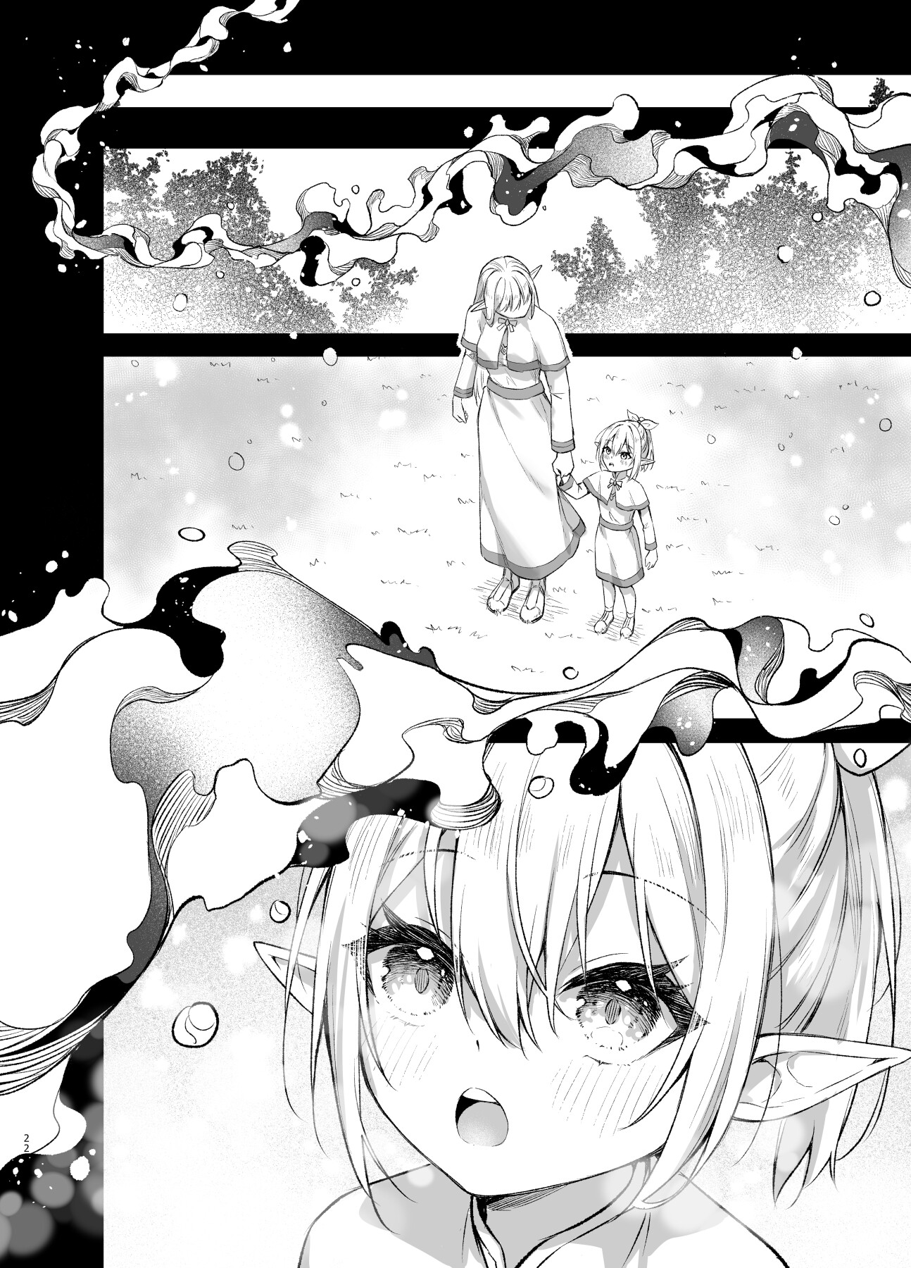 Hentai Manga Comic-Story About Using a Hypnosis Ring on An Elf-Read-22